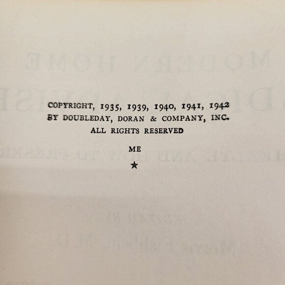 1940s Modern Home Medical Adviser Hardcover Book 1942 Edition - Picture 8 of 13